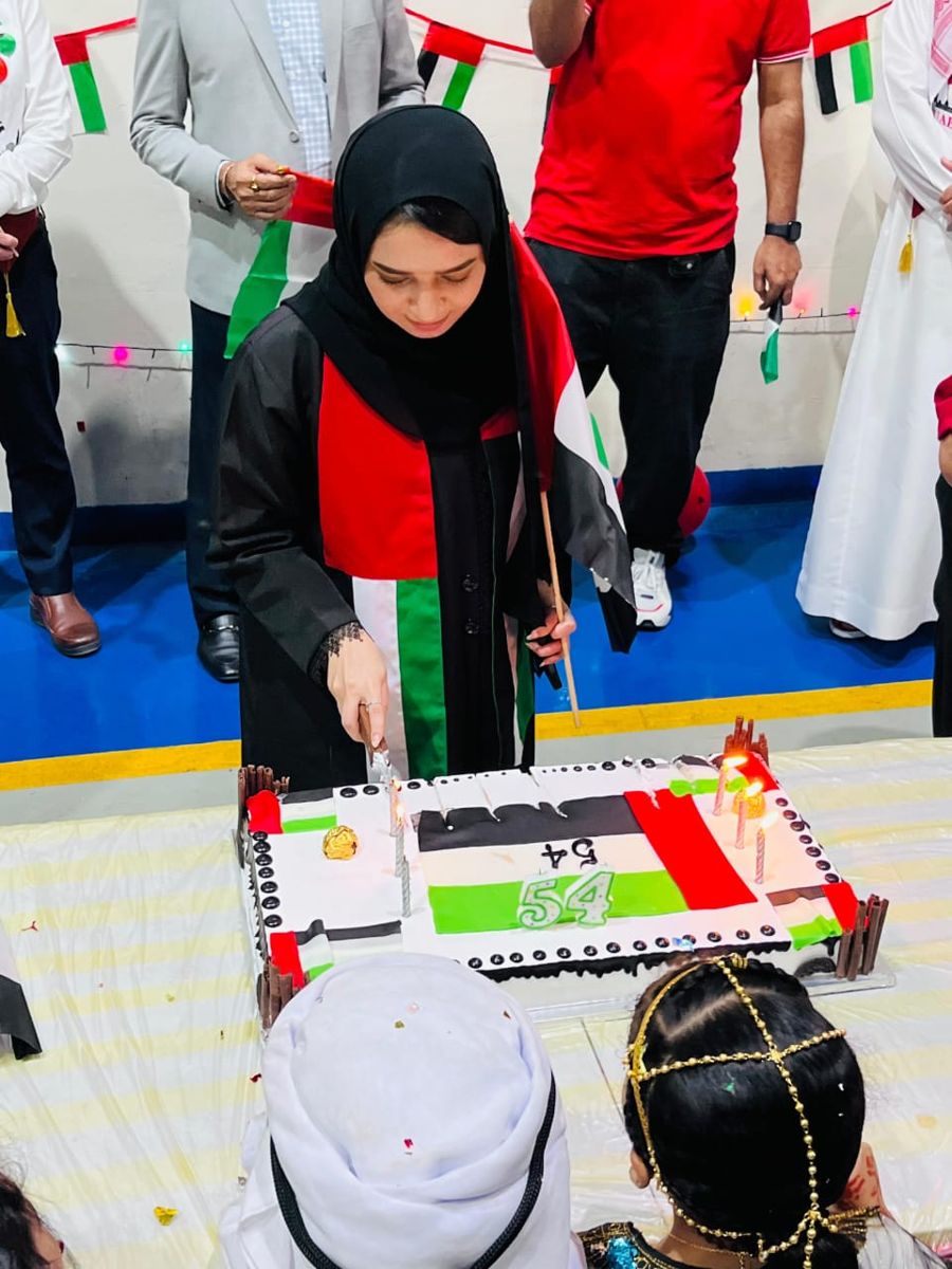 Cake cutting for the 54th UAE National Day