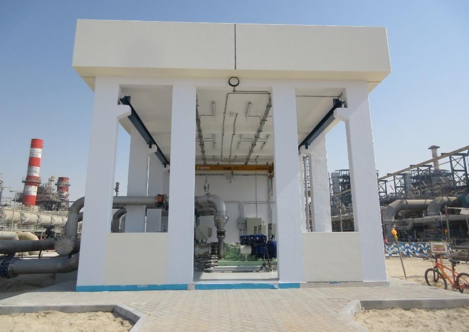 Booster pump station
