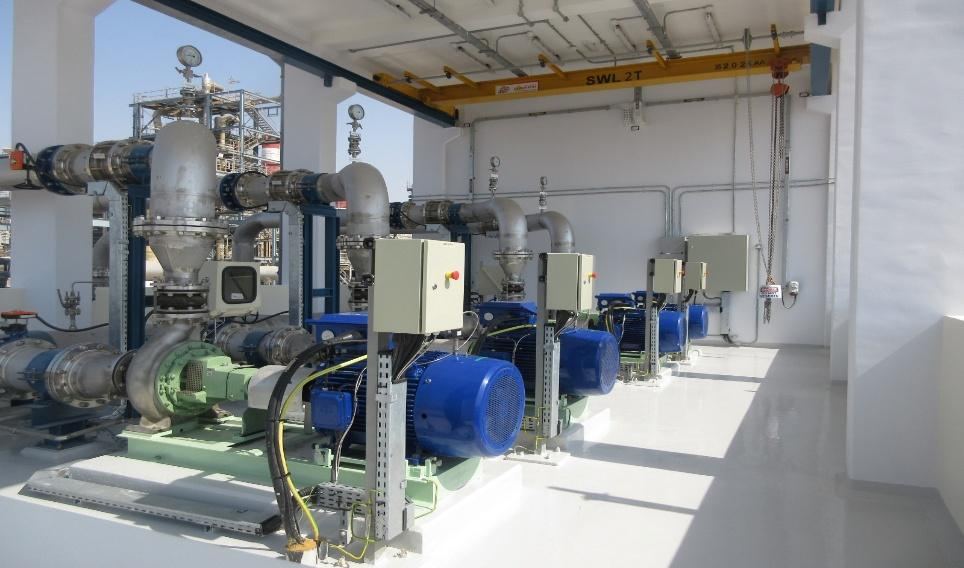 Pump and motor sets