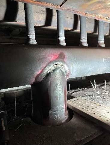 Diverter damper shaft replacement